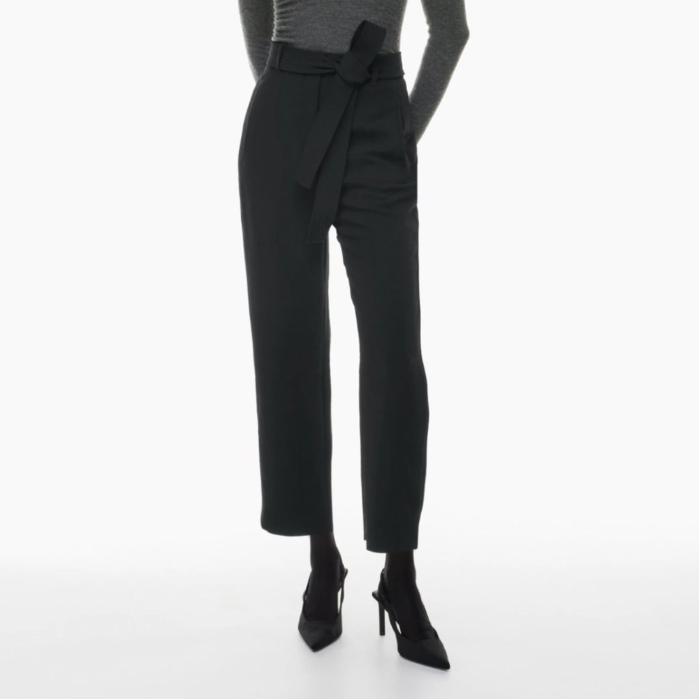 Aritzia Wilfred Tie-Front Pant